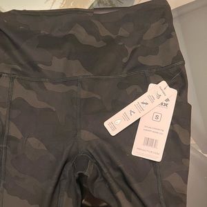 RBX full length butter soft leggings size small S new with tags camo
